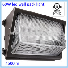 luz de pacote de parede listada cUL 60w iluminação de LED ao ar livre